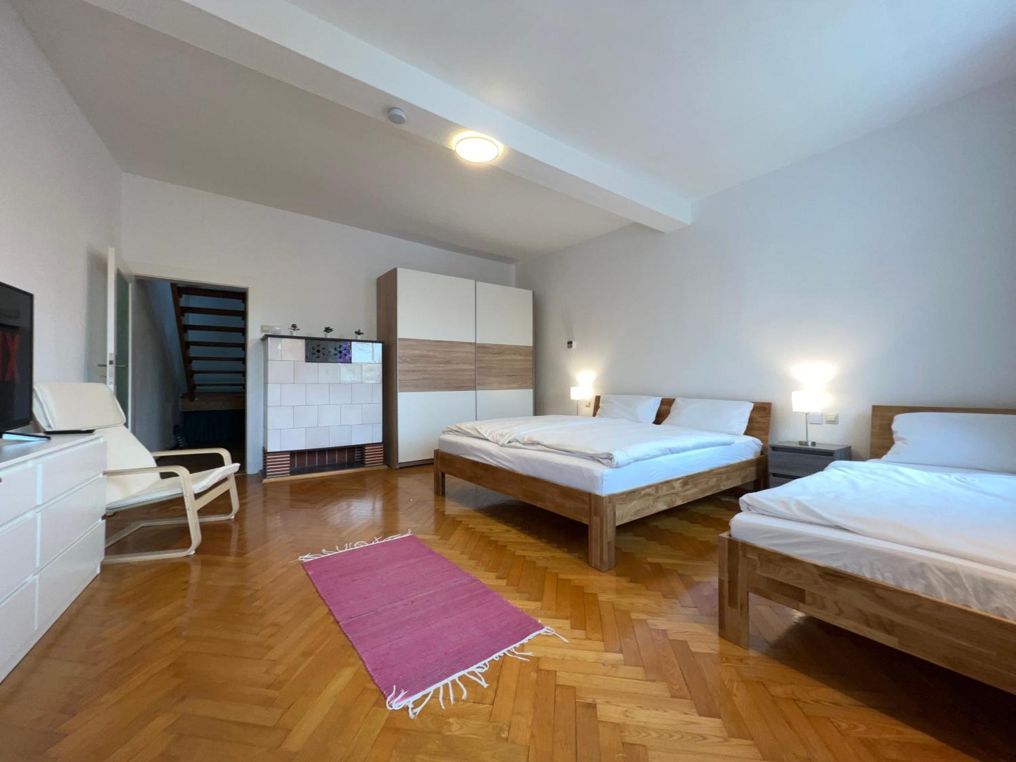 Uebernachten In Grosser Maisonette-Wohnung By Rabe カールスルーエ エクステリア 写真